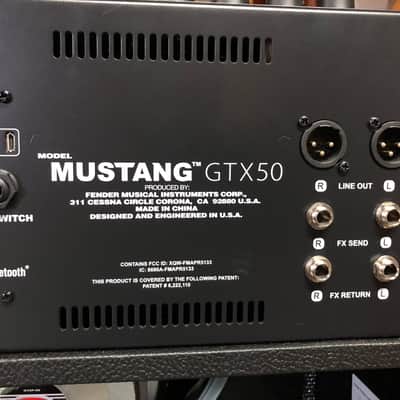Ampli combo Fender Mustang GTX50 50 Watts 1x12 + Footswitch GTX7 image 9