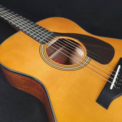 Yamaha FS5 GL Gloss Red Label Acoustic Guitar w/Hard Shell Case image 12