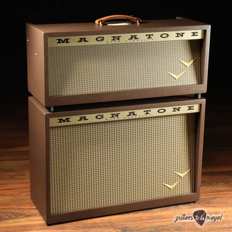 Magnatone Twilighter Stereo 22W+22W Reverb/Vibrato Tube Head & 2x12” Cab image 1