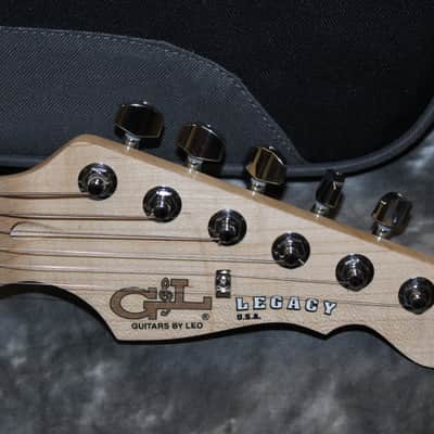 2023 G&L - Legacy HSS Rear Mounted Controls - Clear Blue image 4