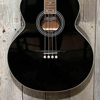 NEW Dean EAB Acoustic-Electric Bass - Black, Support A Local Music Store and Buy Here!!! image 2