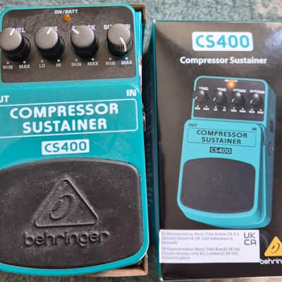 Reverb.com listing, price, conditions, and images for behringer-cs400-compressor-sustainer