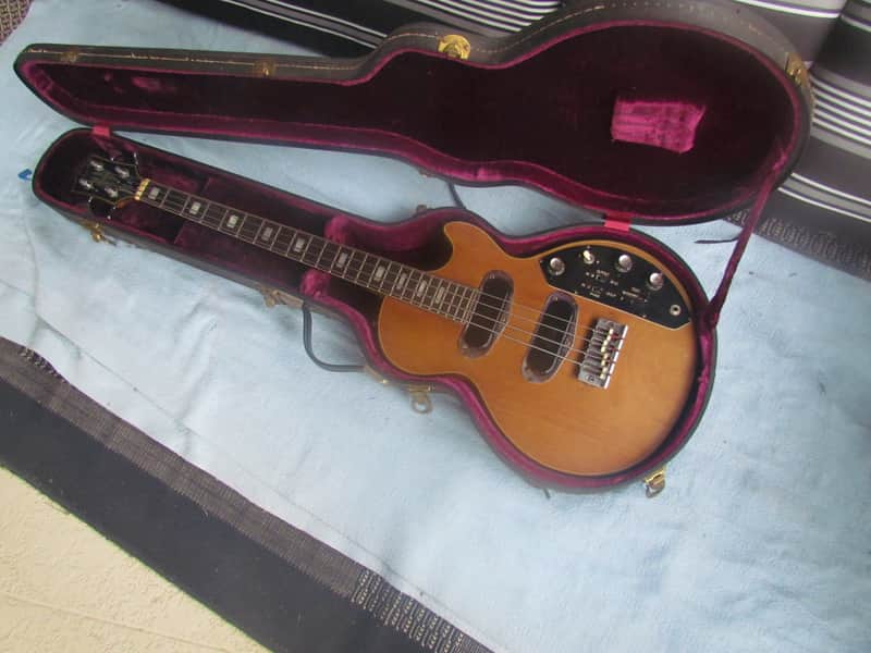 Gibson Les Paul Triumph Bass Walnut Finish Les Paul Recording Bass W/OHC image 1