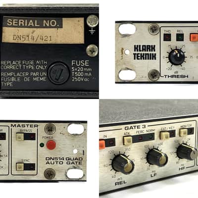 Klark Teknik DN 514 Quad Gate TGHM image 9