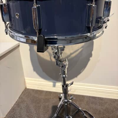 Pearl Forum 14"5.5" Snare Drum - Deep Blue (Early 2000's) image 3