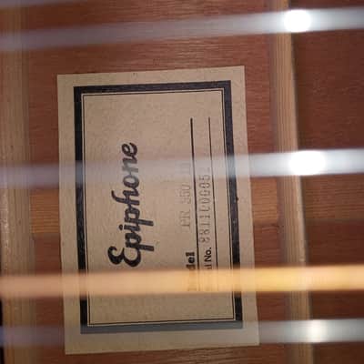 Epiphone PR 350 1988 - Electric New Case with KEY FREE SHIPPING image 6
