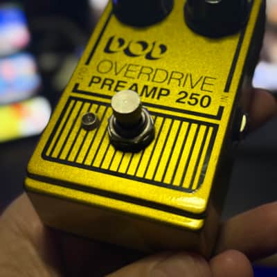 DOD Overdrive Preamp 250 gold special edition image 3