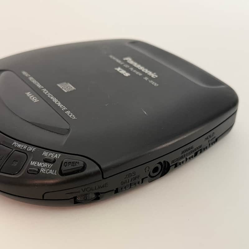 Panasonic Portable CD Player SL-S120 1997 - Black