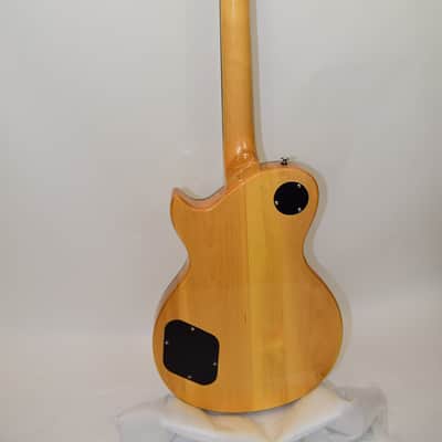 HardLuck Kings Bossman HLK Series LP Style Electric Guitar, FMT, Natural image 11