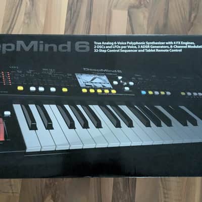 Behringer DeepMind 6 37-Key 6-Voice Polyphonic Analog Synth 2017 - Present - Black image 6