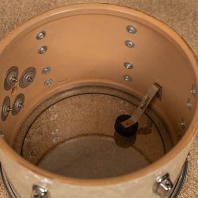 1960s Slingerland Modern Solo White Marine Pearl Drum Set image 23