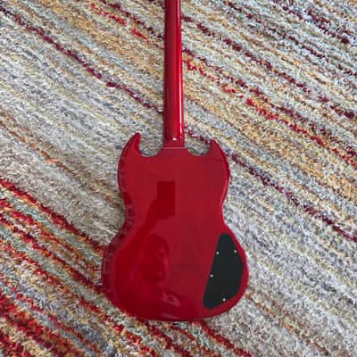 Left Handed Epiphone Tony Iommi Signature SG Special - Vintage Cherry image 3