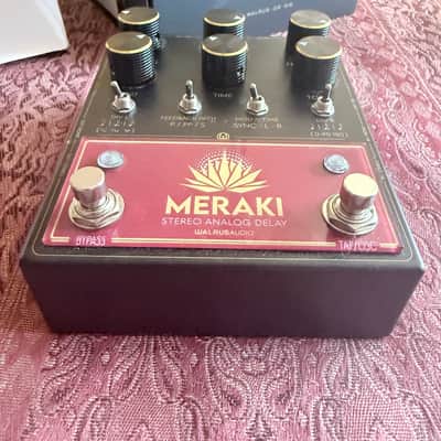 Walrus Audio Meraki Stereo Analog Delay 2024 - Present - Black / Red image 3