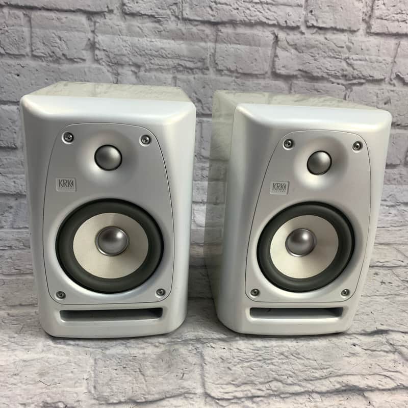 KRK Rokit 5 - Special limited edition silver and white image 1
