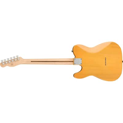 Squier® Affinity Series™ Telecaster, Maple Fingerboard, Butterscotch Blonde, 0378203550 Bundle w/ 12-Pack Guitar Picks & Liquid Audio Polishing Cloth image 2