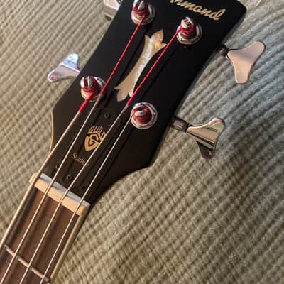 1990s DeArmond by Guild Starfire Bass Short Scale Hollowbody Electric Bass w/Case image 18
