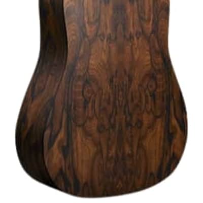 Martin D-X2E Acoustic Electric Guitar. Burst,Sit/Ziricote HPL w/SS image 13