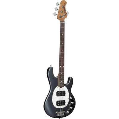 Sterling by Music Man StingRay Ray34HH Electric Bass, Charcoal Frost image 6
