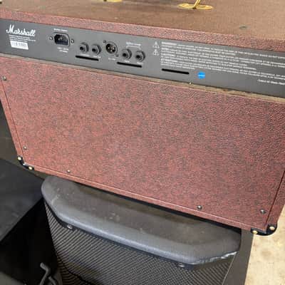 Marshall Acoustic Soloist AS50D 2-Channel 50-Watt 2x8" Acoustic Guitar Combo 2007 - Present - British Racing Green image 3