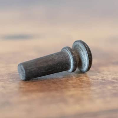 D'Addario PWPS9 Premium Grade Bridge End Pins, Ebony image 5