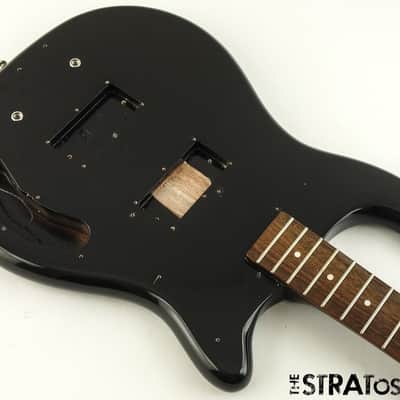 Epiphone Embassy Bass Double Cut BODY + NECK Mahogany Bass Graphite Black image 2