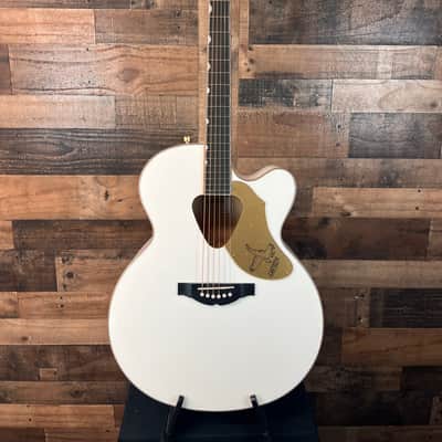 Gretsch G5022CWFE Rancher Falcon Jumbo Cutaway Acoustic-Electric Guitar - White, Free Ship, 656 image 1