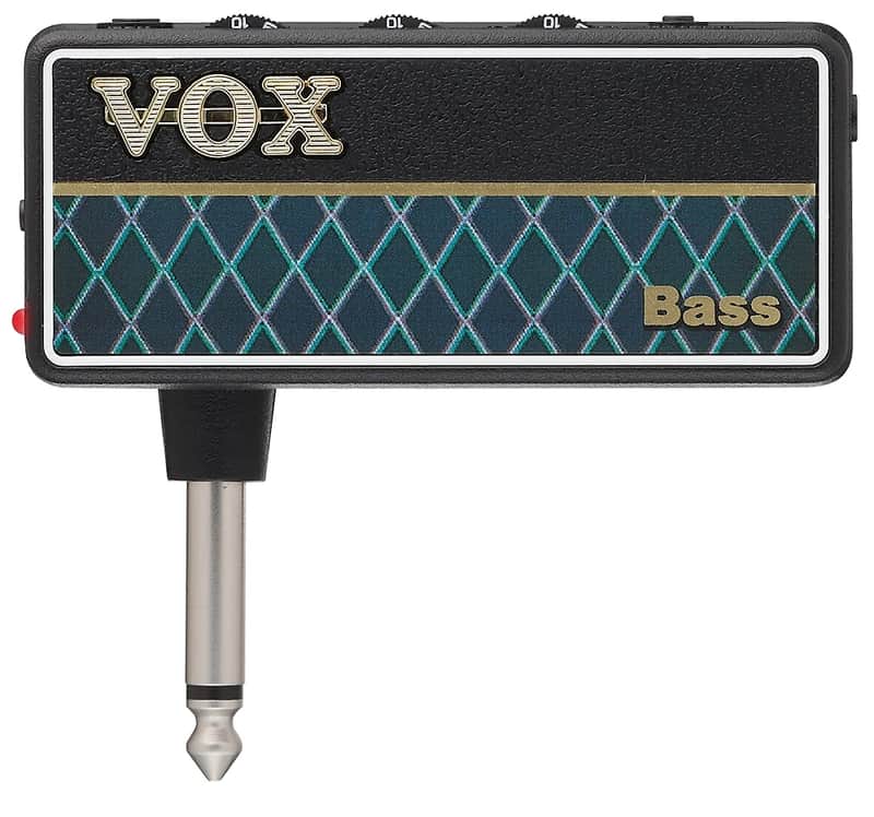 Vox amPlug 2 Bass Battery-Powered Bass Guitar Headphone Amplifier image 1