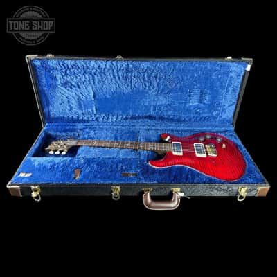PRS Wood Library DGT 10 Top Red Tiger Darkback Korina / Brazilian RW w/case 0422536 image 12