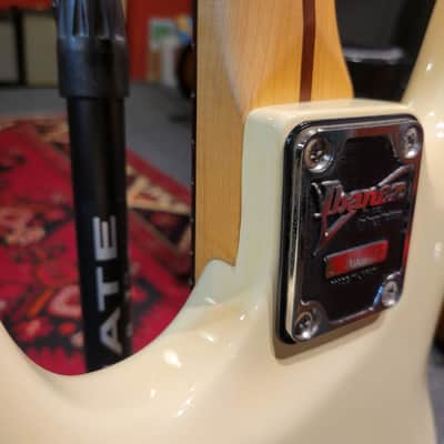 Ibanez JS1-WH Joe Satriani Signature HH 1990 - White image 11