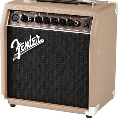 Fender Acoustasonic 15, 2-Channel 1x6" Acoustic Amplifier image 3