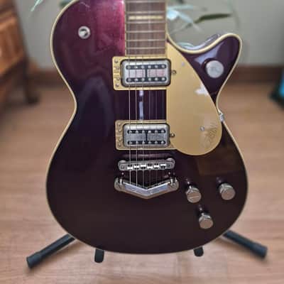 Gretsch G6228 Players Edition Jet BT with V-Stoptail 2018 - Present Dark Cherry Metallic image 3