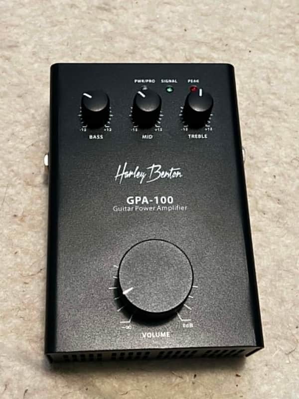 Harley Benton GPA-100 Pedalboard Power Amp – 190W – FM3 / Helix / Kemper / QC image 1