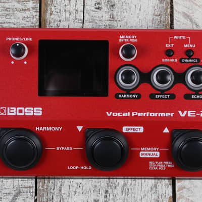 Boss VE-22 Vocal Performer Effects Processor Vocal Effects and Looper Pedal image 1