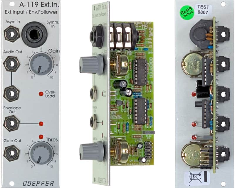 DOEPFER A-119 EXTERNAL INPUT - ENVELOPE FOLLOWER : BRAND NEW :  [DETROIT MODULAR] image 1