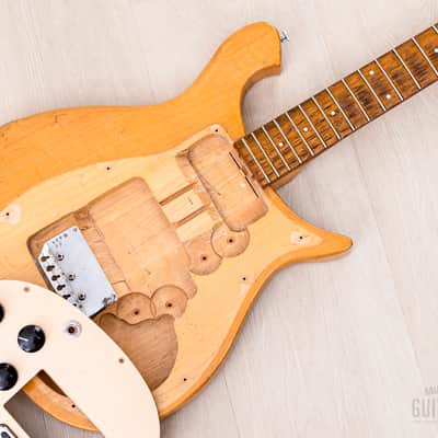 1961 Rickenbacker 450 Combo Vintage Electric Guitar Mapleglo w/ Toaster Top Pickups, Case image 18