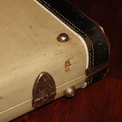 Fender Jazz Bass Precision Bass Case 1963 - White Tolex image 13