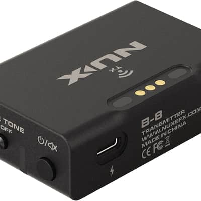 NUX B8 Wireless Guitar System for Pedalboard | Tuner and Boost Pedal image 5