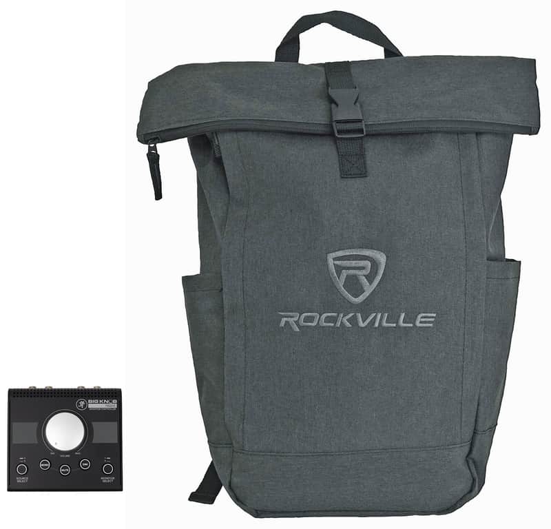 Mackie Big Knob Passive 2x2 Studio Monitor Controller+Backpack image 1