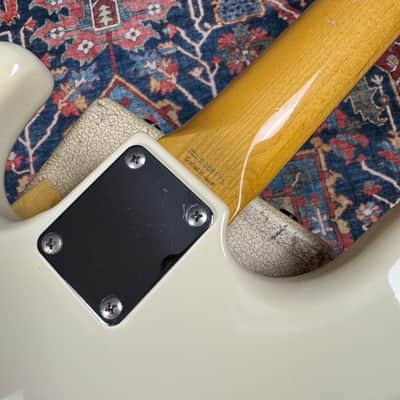 Fender '62 Reissue Jazz Bass JB-62 Vintage Series Olympic White - 2005 CIJ image 13