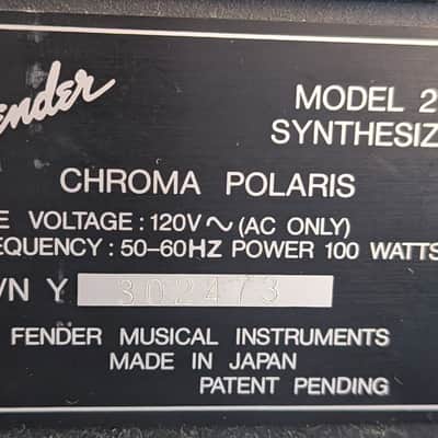 Fender Rhodes Chroma Polaris 6 Voice Polyphonic Analog Synthesizer || Free SKB Case || WATCH image 15
