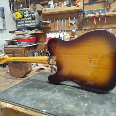 Fender 75th Anniversary Commemorative Telecaster 2021 - 2-Color Bourbon Burst image 5