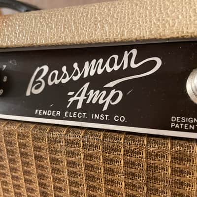 63’ Serviced Fender Bassman 6G6-A/B Brownface 50-Watt Guitar Head & cab Blonde - recapped feb 2024 by Andy Fuchs! image 22