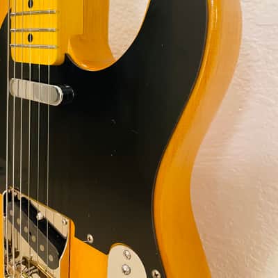 Partscaster By Rocker C Guitars ‘51 Telecaster Style USA & MIJ Parts Nitro Lacquer 2026 - Trans Amber Nitro Lacquer image 11