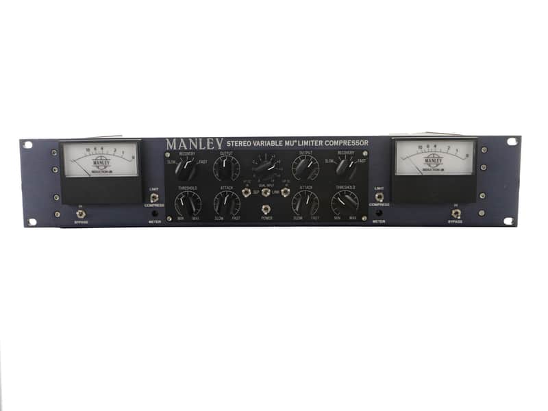 Manley Stereo Variable Mu Limiter Compressor w/ HPF image 1