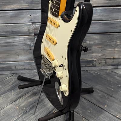 Used Squier by Fender 1984-1987 MIJ E Series Locking Tremolo Stratocaster image 6