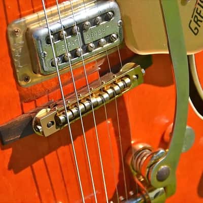 Vintage 1990's Gretsch Original roller bridge for Nashville, White Falcon, Country Club image 18