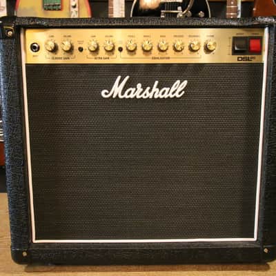 Marshall DSL20CR 2-Channel 20-Watt 1x12" Guitar Combo 2018 - Present - Black image 1