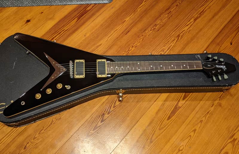 ギター HAMER Vector XT Hamer Vector - Honeyburst Gloss | Sweetwater