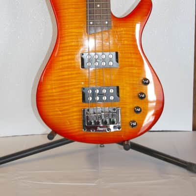 Ibanez SRX500 FLAME MAPLE HONEY Electric Bass Guitar image 2