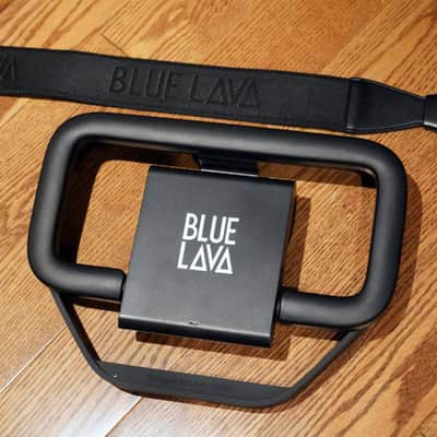 Blue Lava Touch Smart Acoustic-Electric Guitar w padded bag, & Easy-charge stand image 5